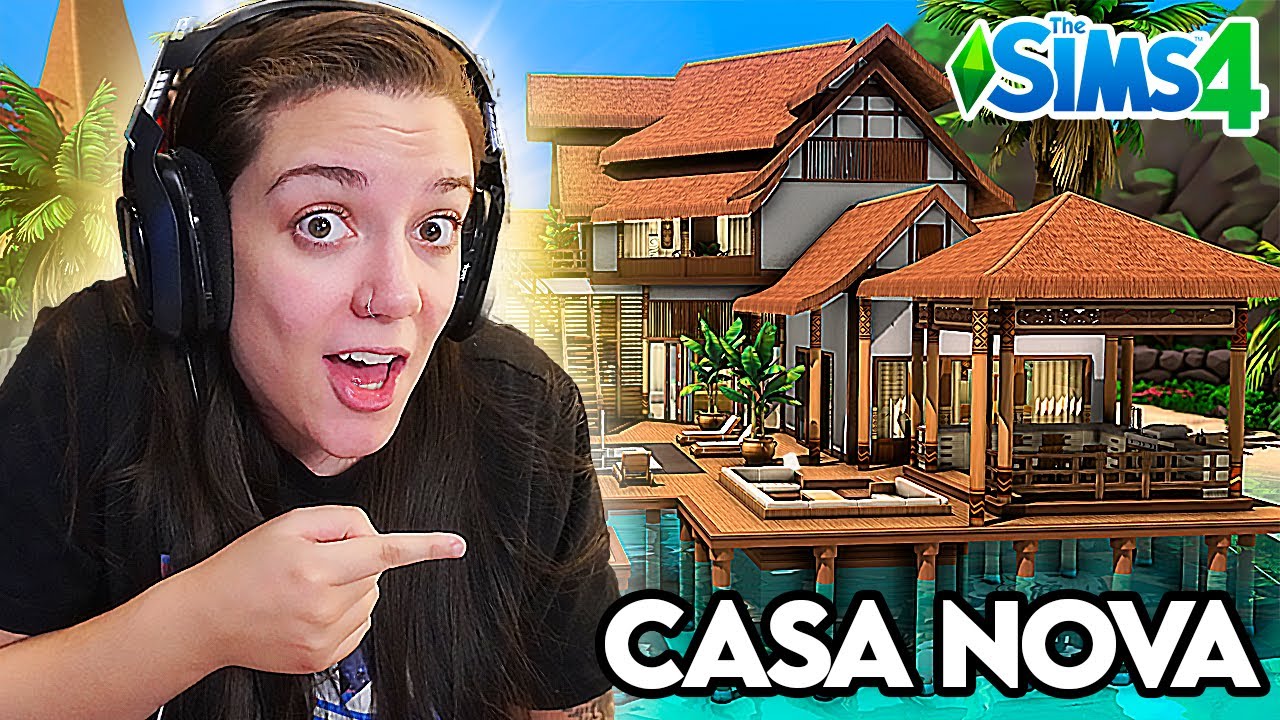 A NOVA CASA NA PRAIA - The Sims 4 #107