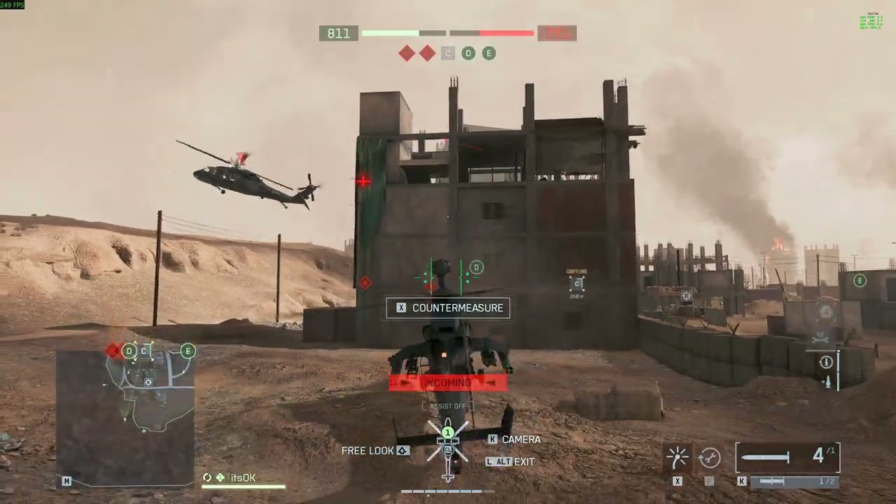 CoD Camper lucks 40-1 in BF6 Attack Heli gameplay