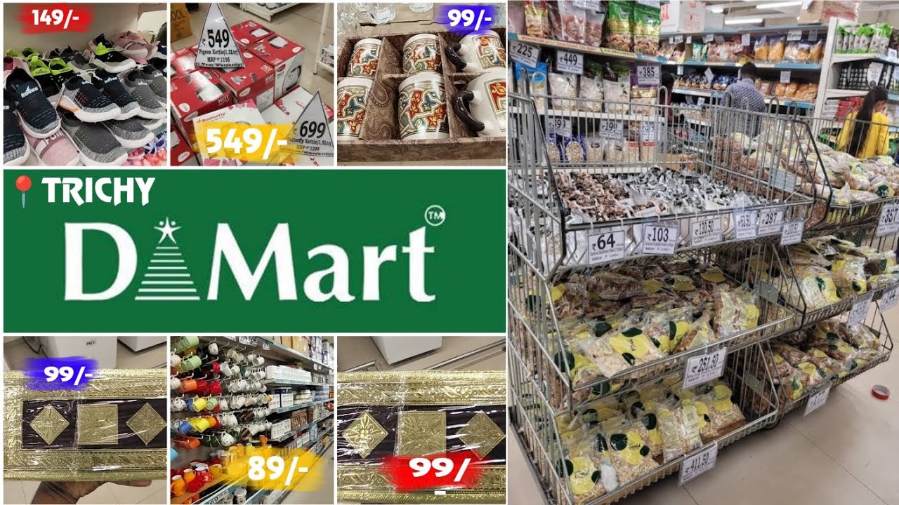 📍Trichy (Airport)- DMart Shopping Vlog | Best Quality | Low Price | New Collections. #dmart #trichy