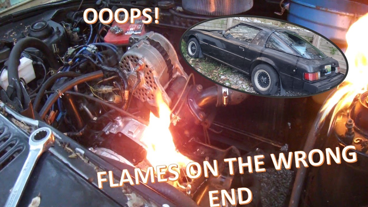 Touched the Nikki Carb - Almost burned down the Car