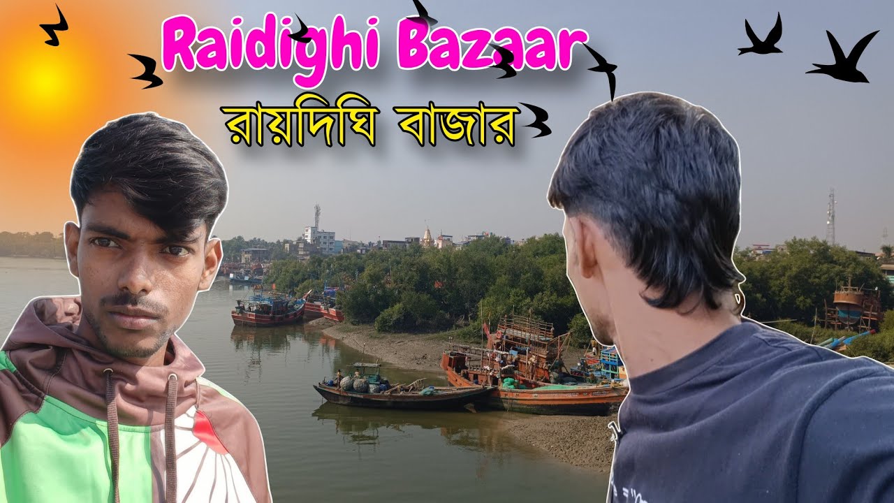 Raidighi Bazaar 😍 রায়দিঘি বাজার Raidighi Eco Tourism Park 