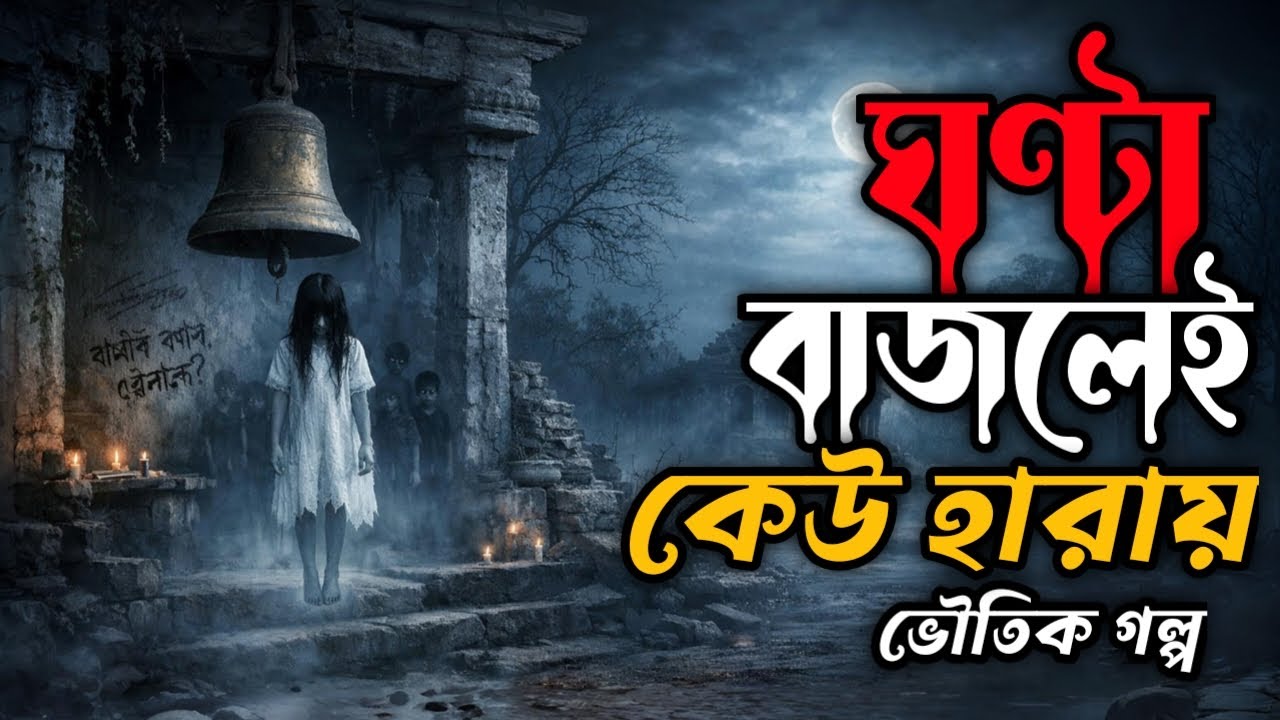 ঘণ্টা বাজলেই কেউ হারায় – গ্রামের এক ভয়ংকর ভৌতিক ঘটনা | BHOUTIK AUDIO