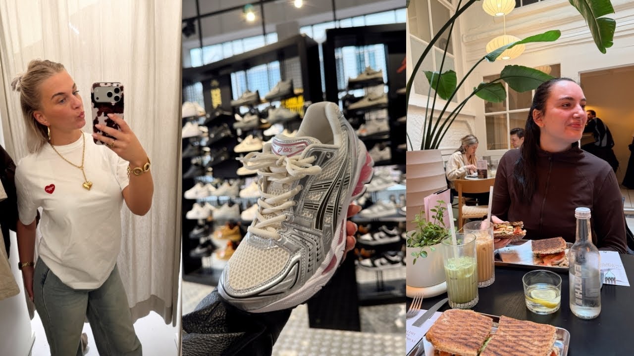 SHOPPEN IN LEEUWARDEN!🛍️NIEUWE ASICS!👟FEESTJE SIMONE!🥂💃