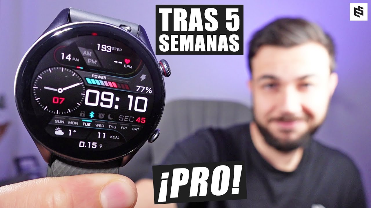 REVIEW Amazfit GTR 3 PRO tras 5 semanas🔥LO QUE NO TE CONTARON