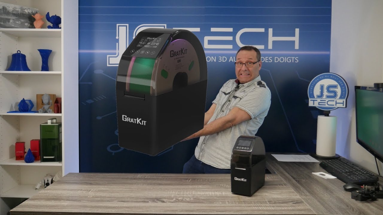 Présentation du Gratkit Firefly Séchoir à filament intelligent