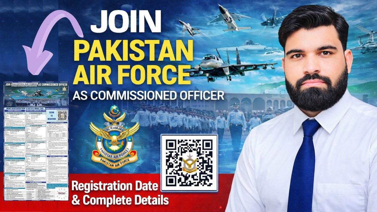 PAF New Jobs 2026 | GDP/CAE/AD/A&SD/SSC Complete Details 