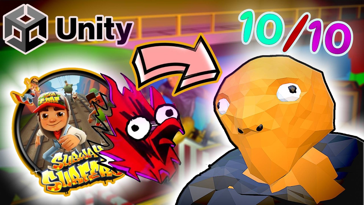 Zrobiłem Własne SUBWAY SURFERS w UNITY!!!
