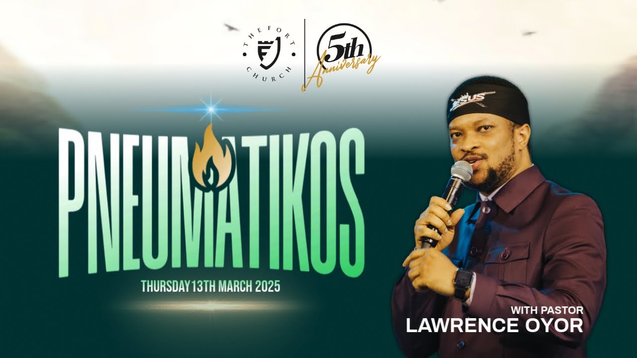 Pastor Lawrence Oyor's Ministration at The Fort Church 5th Anniversary | 13th March 2025
