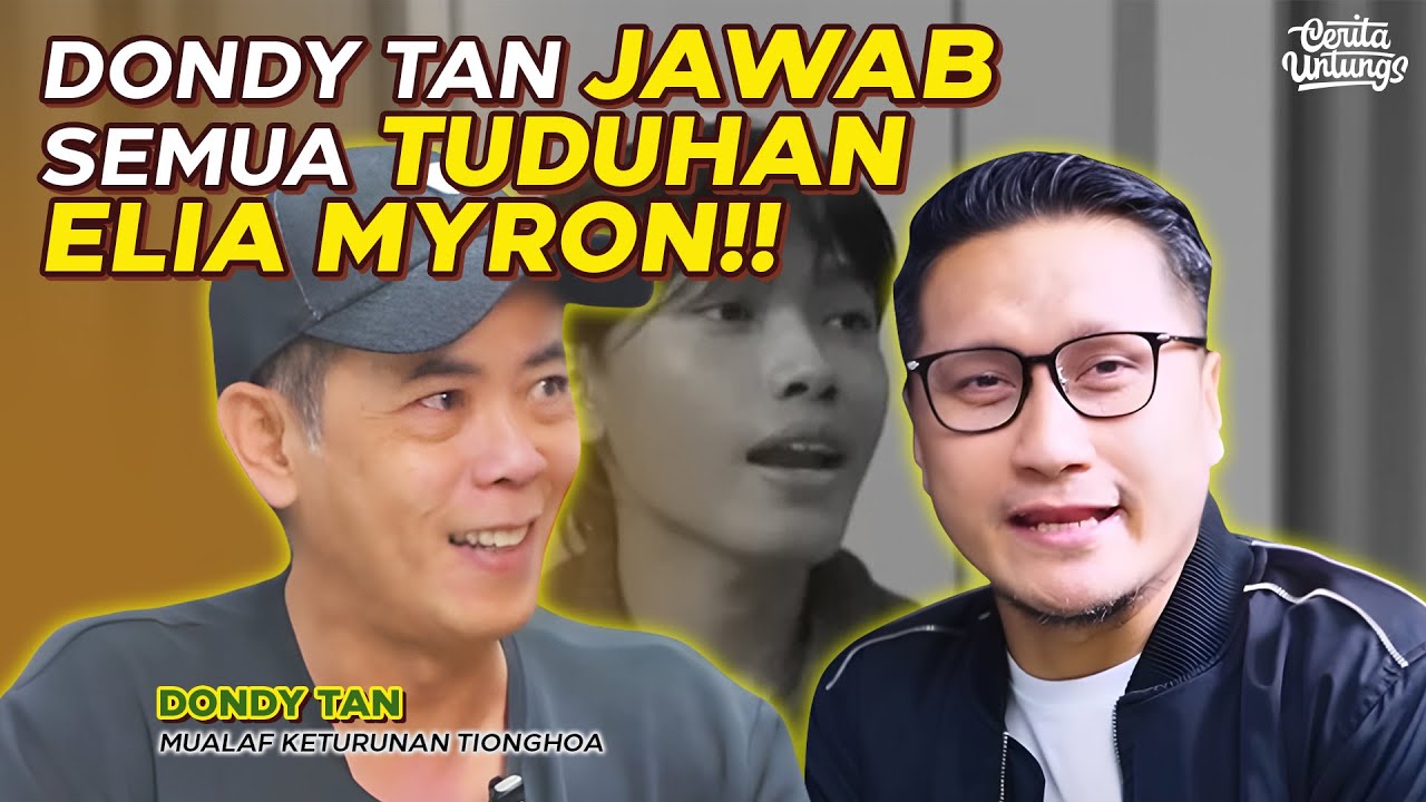 DONDY TAN bantah ELIA MYRON  PAKE BIBLE !! - Dondy Tan