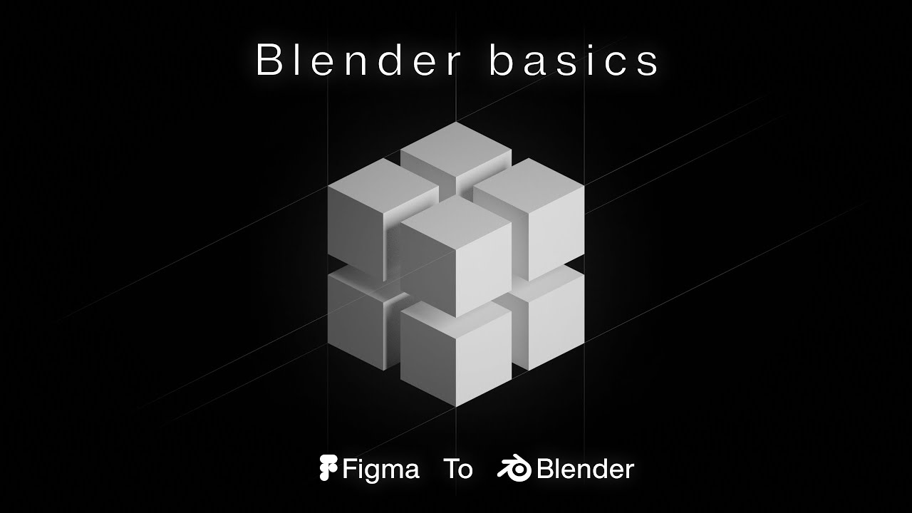 Blender basics part 1 -- Blender for Ui designers from scratch
