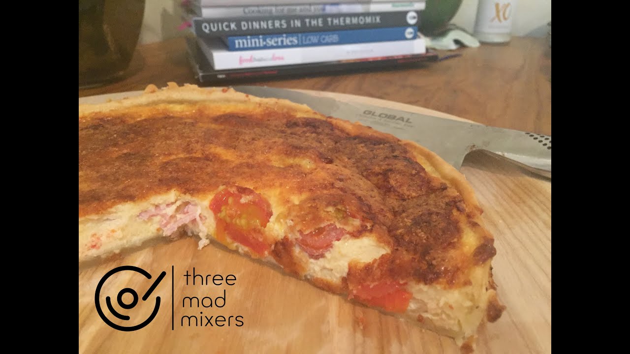 How to make super easy quiche in your Thermomix