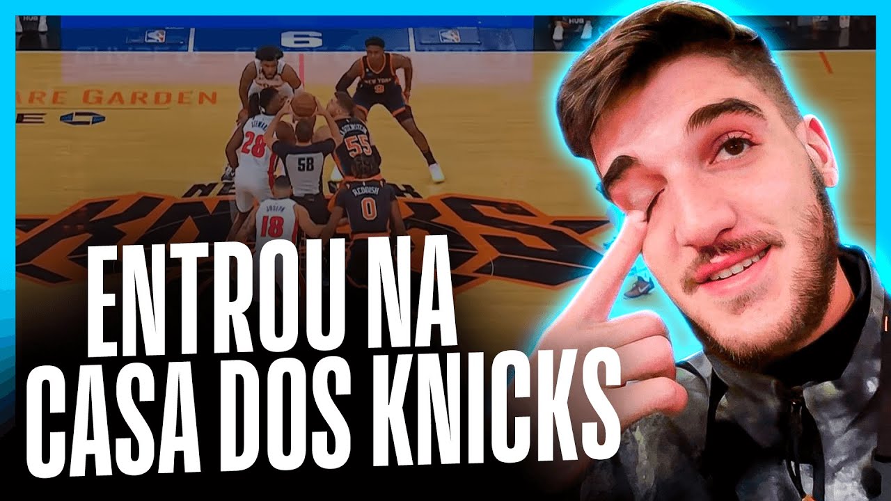 Caio se EMOCIONOU na sua primeira vez no Madison Square Garden! - Caio Reage