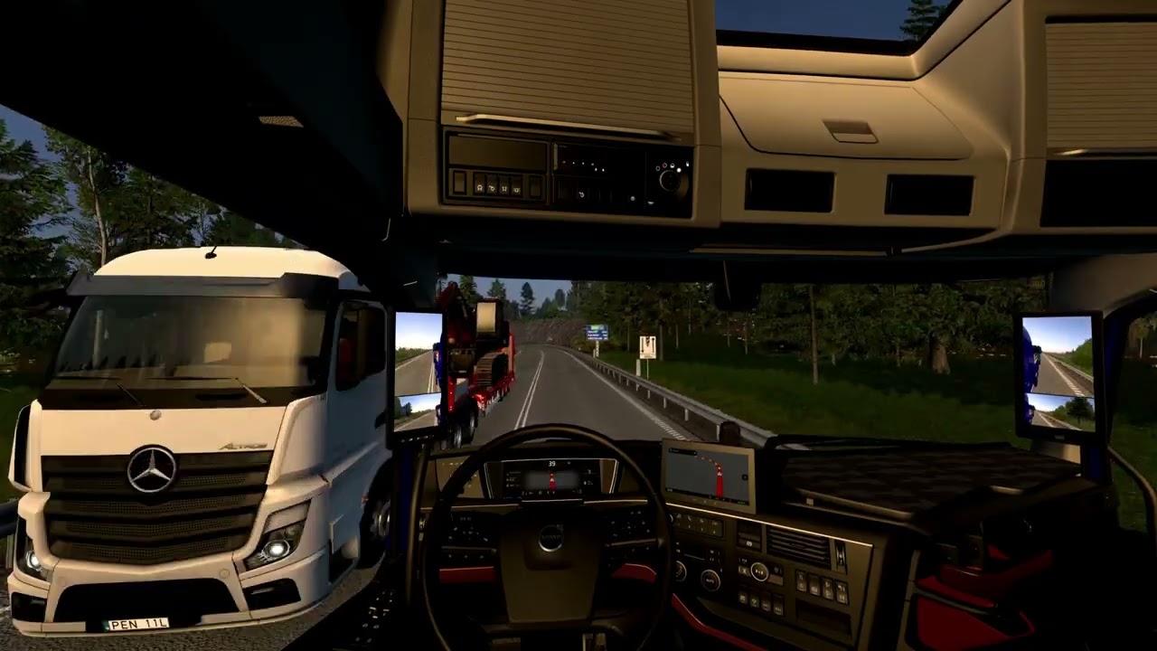 ETS2 MEGA TRAFFO TRAILER PART THREE