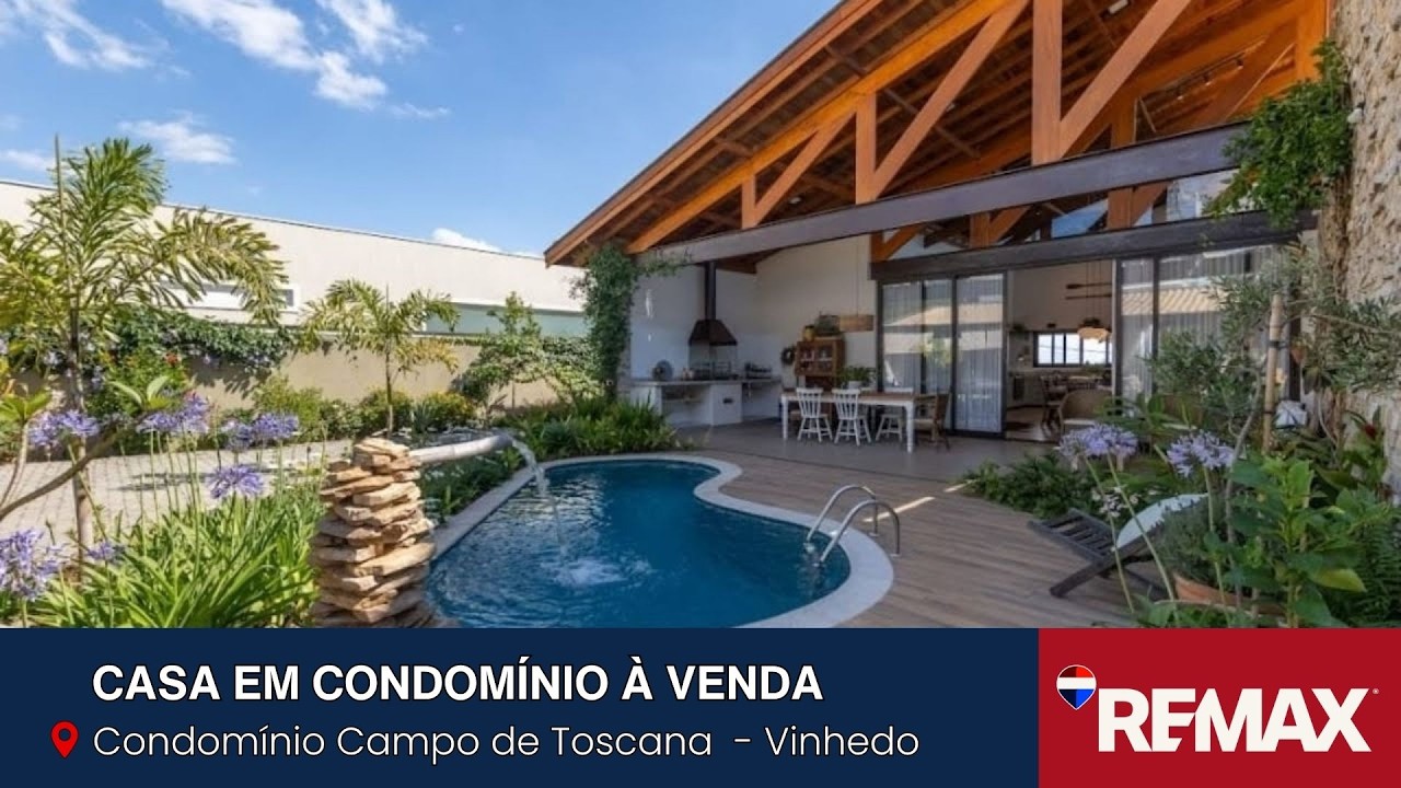 Casa à venda no Condomínio Campo de Toscana em Vinhedo/SP