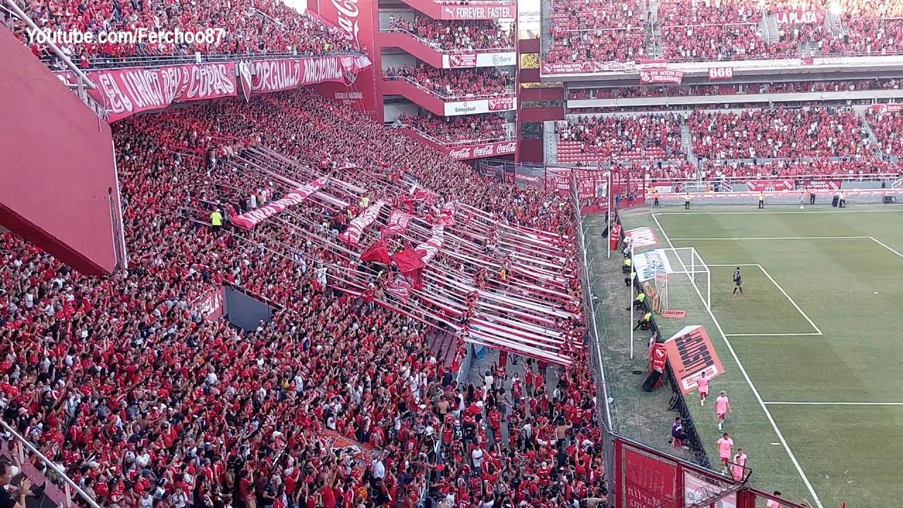Independiente 2-0 Instituto - Hinchada desde Erico Alta