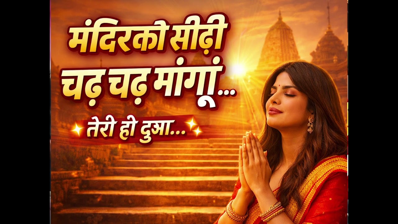 मंदिर की सीढ़ी चढ़ चढ़ मांगूं… 🙏 | Heart Touching Bhakti Song 2026