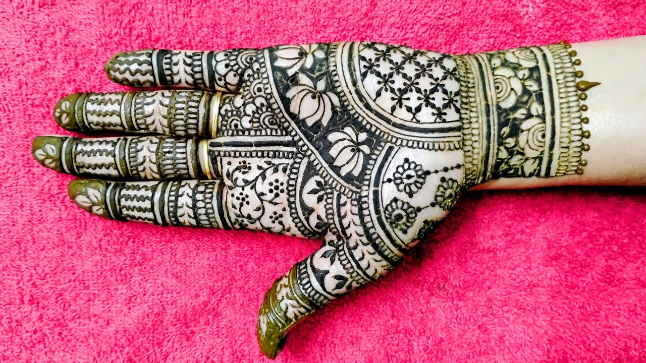 Simple Mehndi Design || मेहंदी डिजाइन #Mehndi #Art of ShiPra