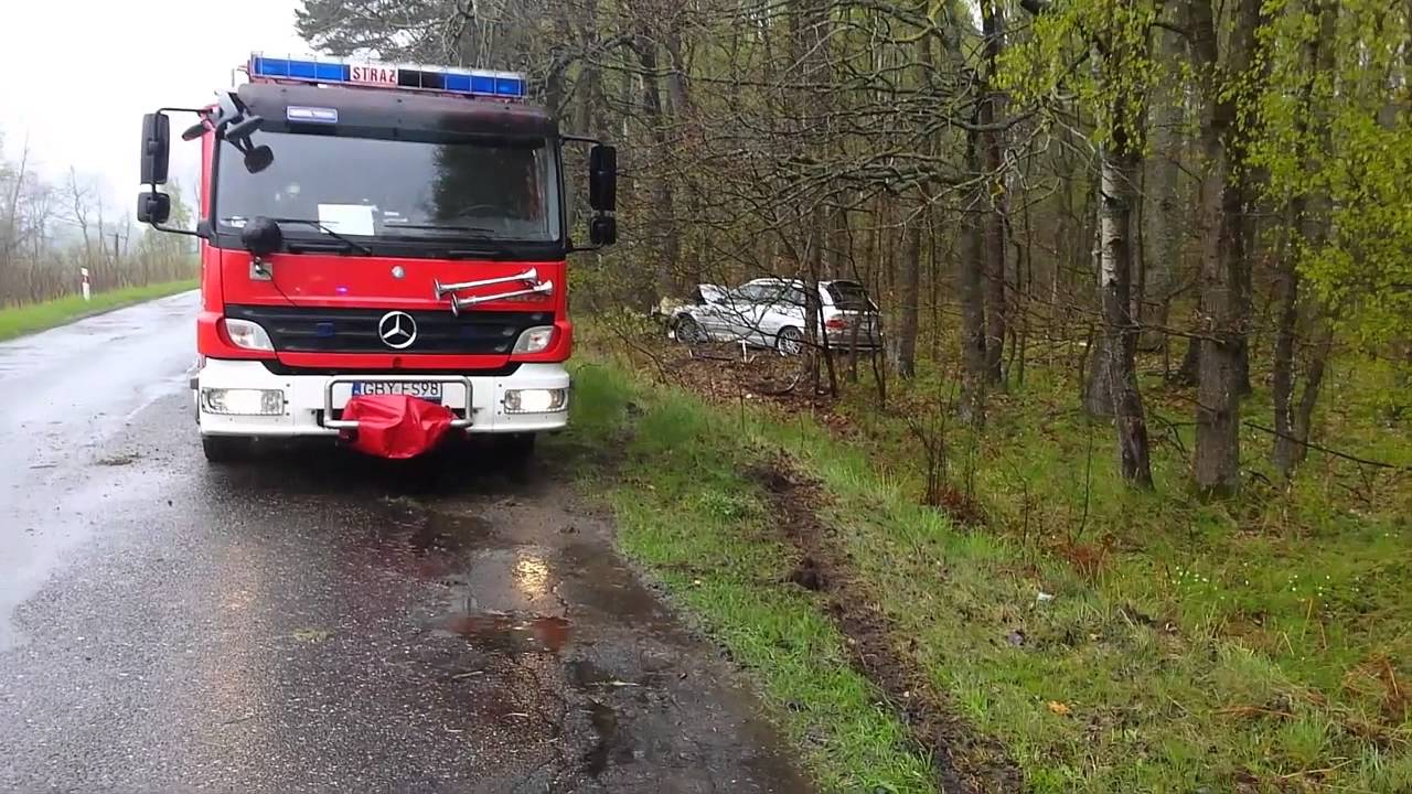 OSP Czarna Dąbrówka -Wypadek 04 05 2015r