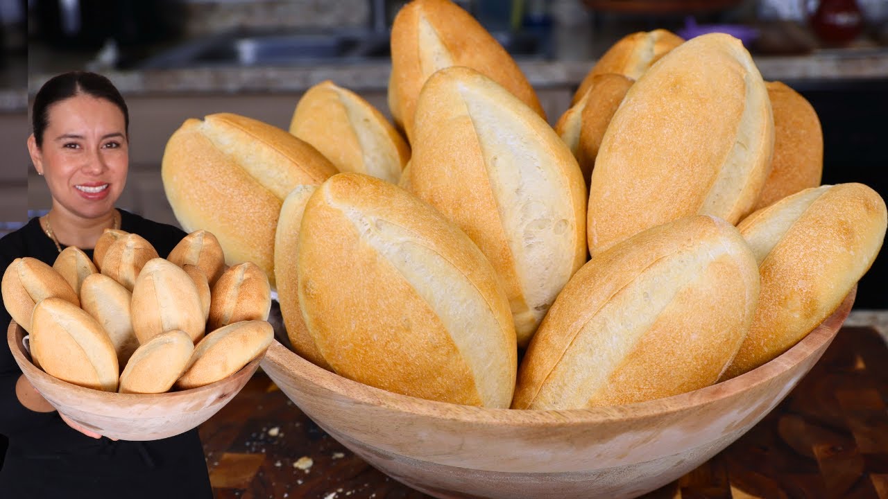 Bolillos Caseros Paso a Paso | Suaves por Dentro y Crujientes por Fuera