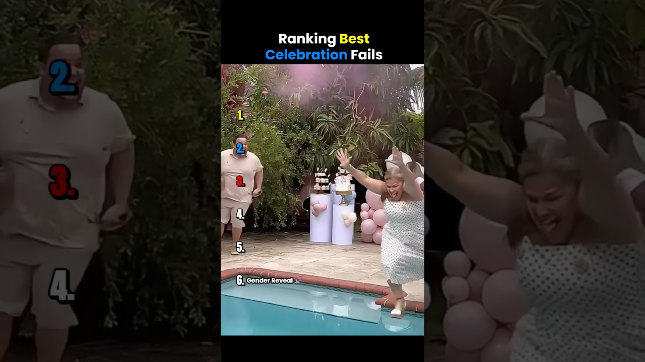 Ranking Best Celebration Fails 😂
