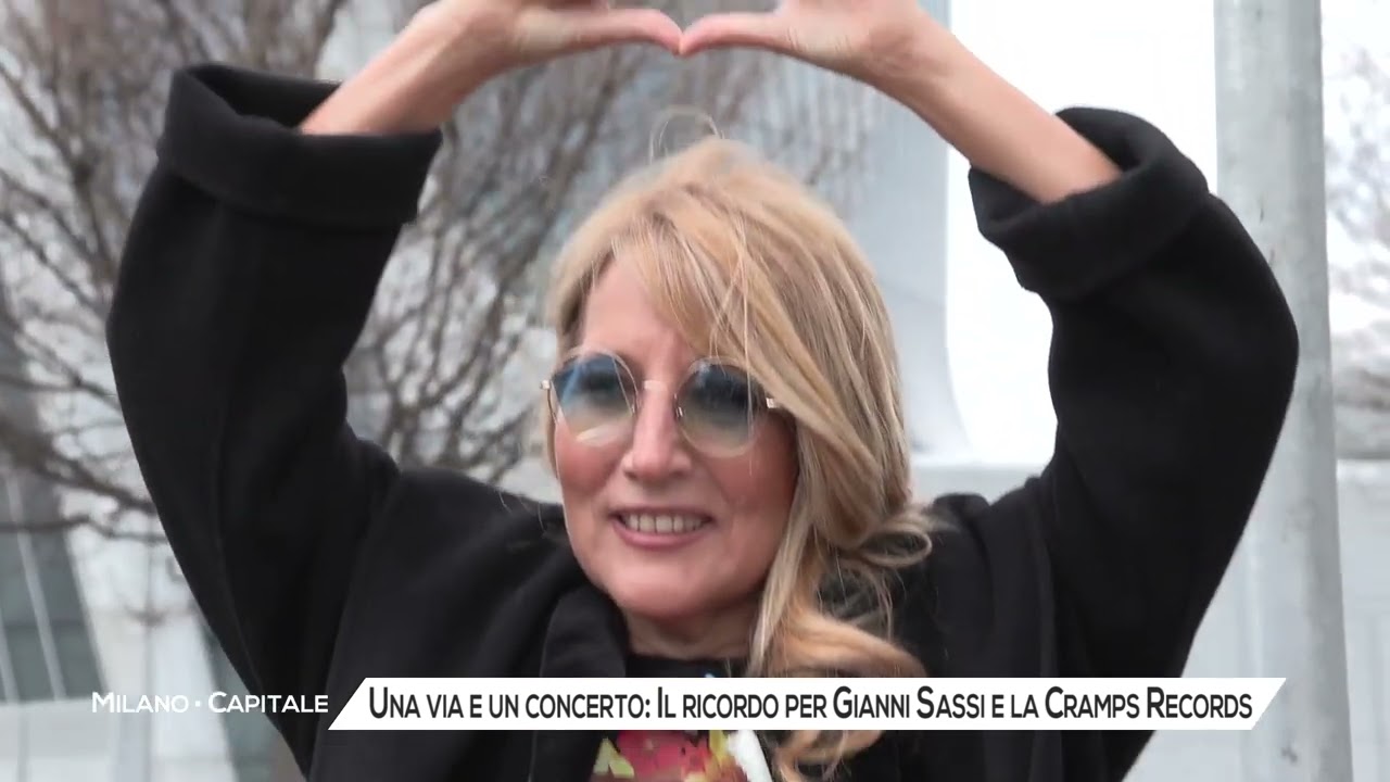 Una via e un concerto: Il ricordo per Gianni sassi e la Cramps Records