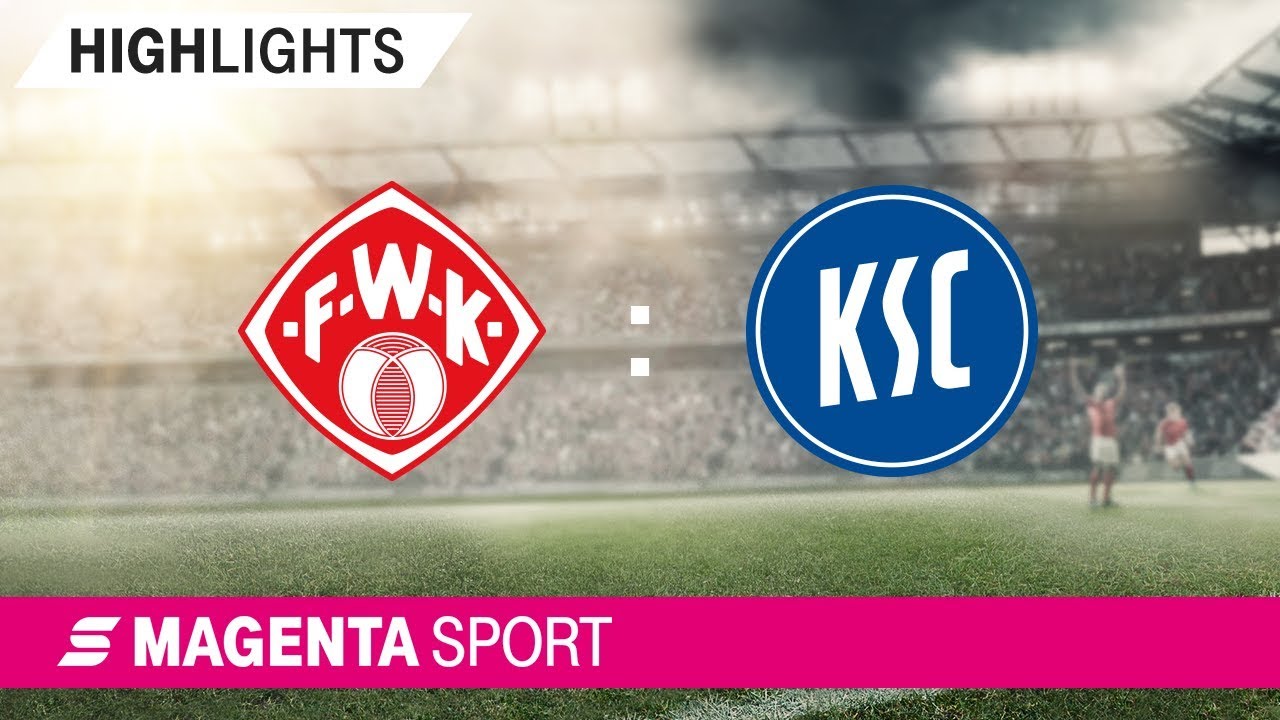 FC W&uuml;rzburger Kickers - Karlsruher SC | Spieltag 33, 18/19 | MAGENTA SPORT