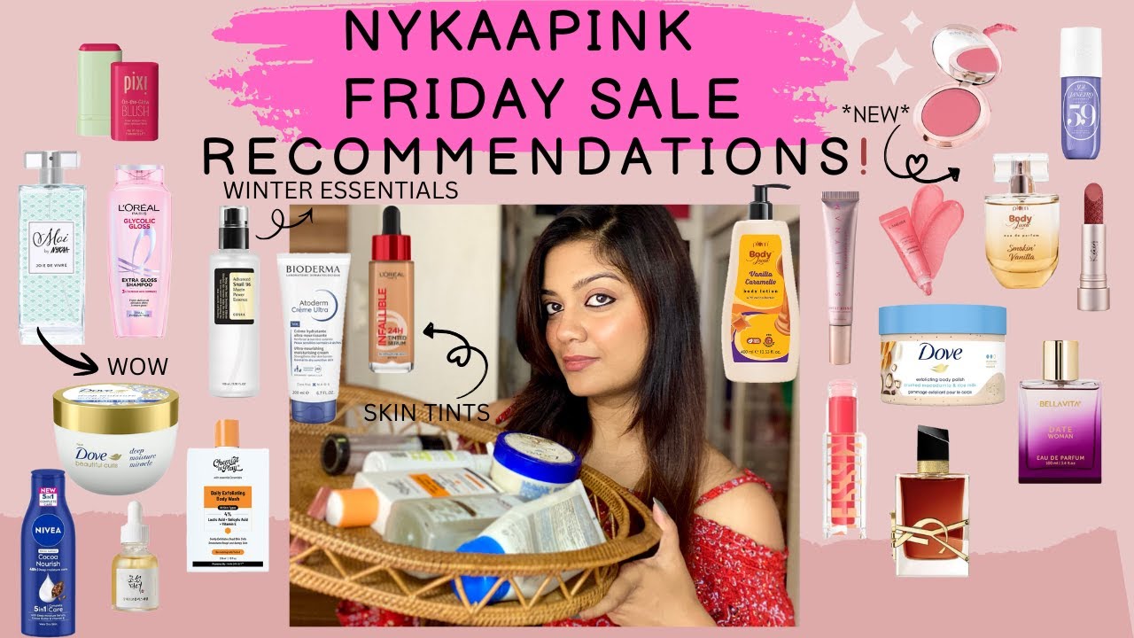NYKAA PINK FRIDAY SALE RECOMMENDATIONS || * BEST*  SKINCARE AND MAKEUP