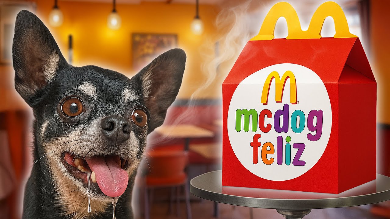 MC DOG FELIZ! RECRIAMOS O MC LANCHE FELIZ PARA NOSSOS CACHORROS!
