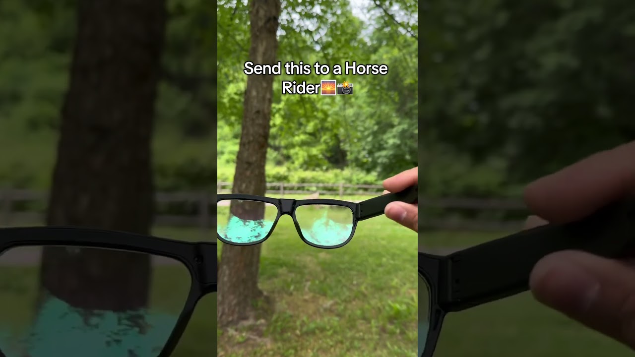 Capture every moment📸🔥🏇 #pov #glasses #horse #horseriding