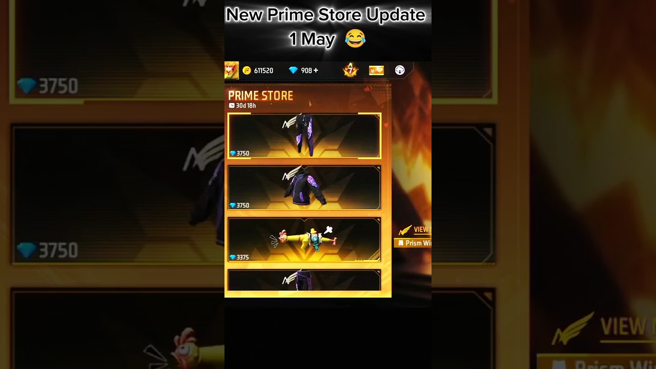 FF Max New  Prime Store Event #shorts #ffmax #primestore