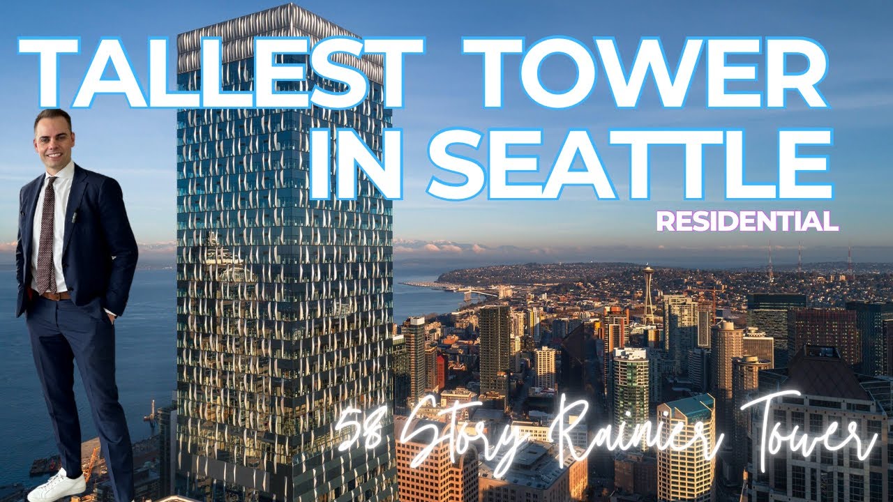 🌃Tallest Residential Building in Seattle🏙️ Rainier Square Tour 2023