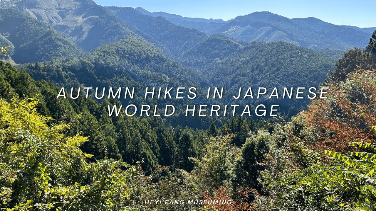 朝聖秋天的日本熊野古道 🍁 在世界遺產的山林裡走著、看著、感受著