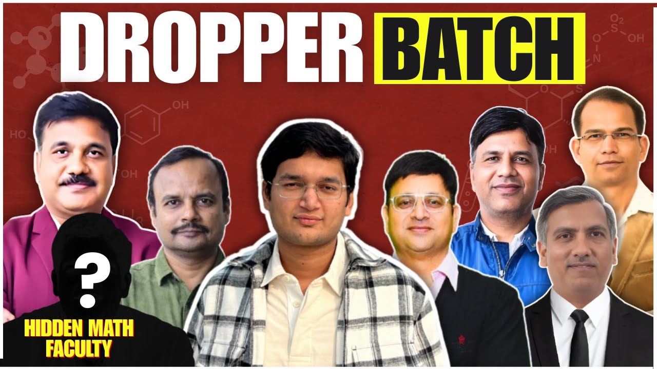 BIGGEST Dropper Batch Launch | OG Kota Teachers of Vibrant & Bansal