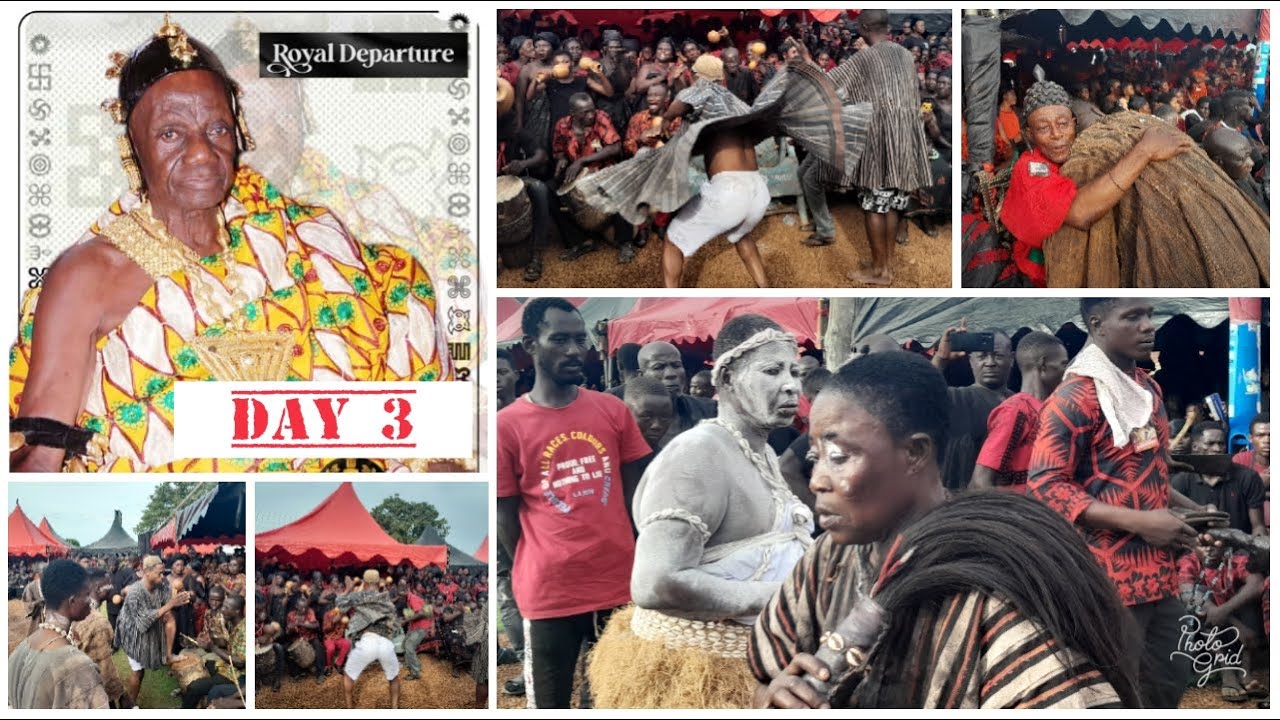 One week celebration of Atebubu  paramount chief-DAY 3- All Fetish priests display