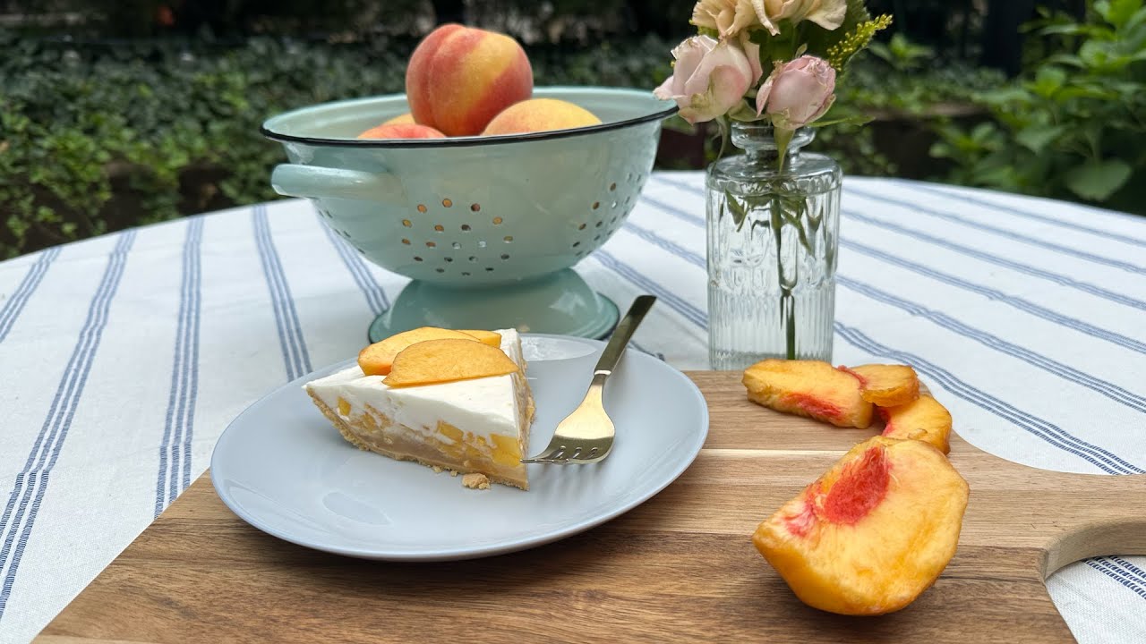 Peach Chiffon Pie