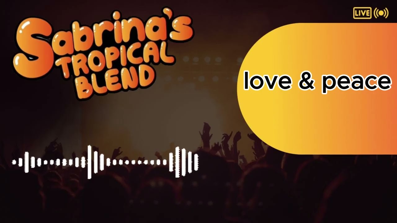 Sabrina's tropical blend - love & peace