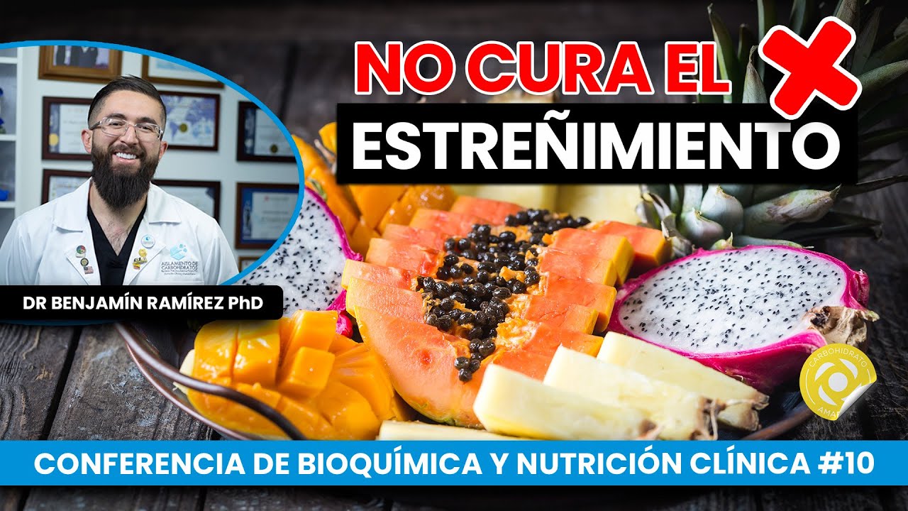 Frutas no aportan fibra para Estreñimiento | Conferencia # 10 Contra las Enfermedades - Dr Benjamín