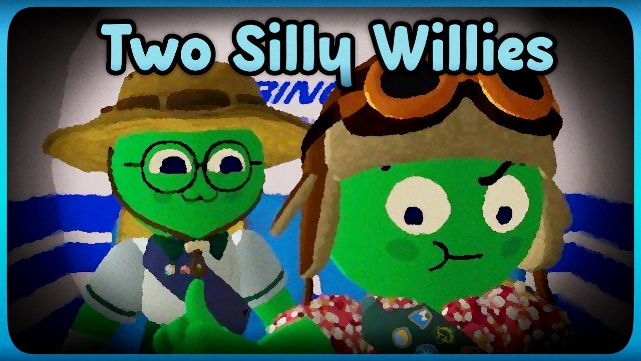 Two silly willies Climb Mountains