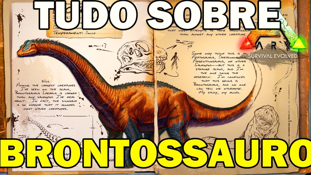 ARKDEX - Brontossauro - Bronto - Brontosaurus - ARK Survival Evolved