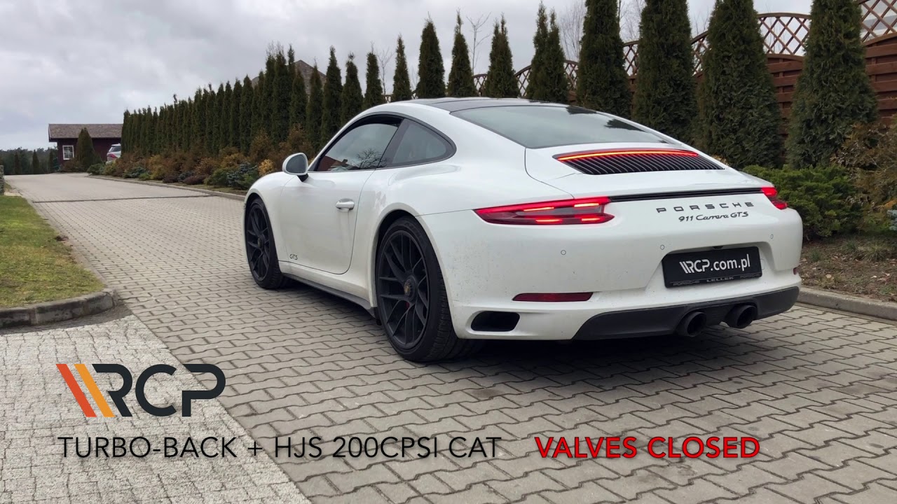Porsche 911 991.2 Carrera GTS | RCP Exhausts | Turbo-Back Exhaust