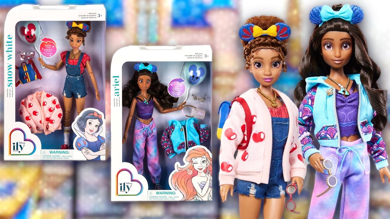 Disney ily 4EVER Dolls, Inspired by Princesses Ariel and Snow White Review