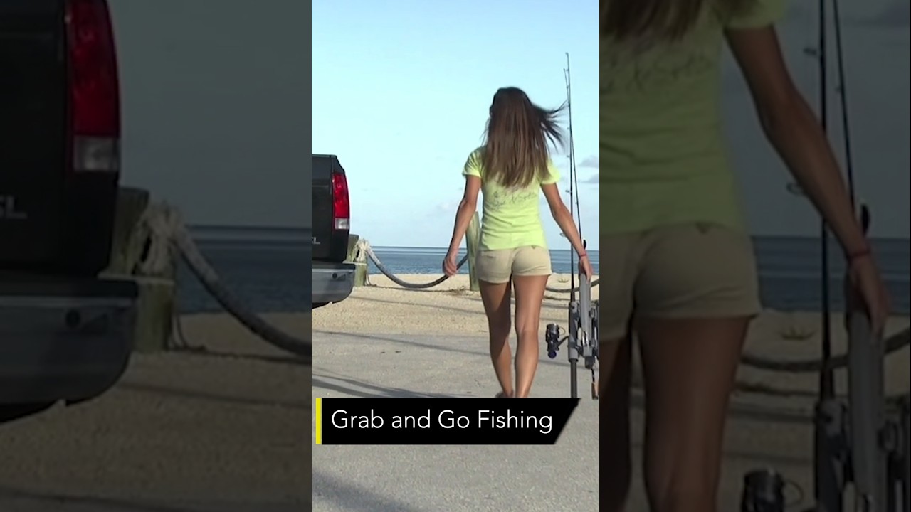 Grab & Go Fishing with Rod-Runner portable fishing rod caddies! 🎣