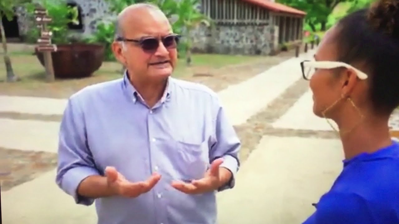 Michel Fayad présente l'habitation La Salle, un patrimoine historique inestimable. juin 2020