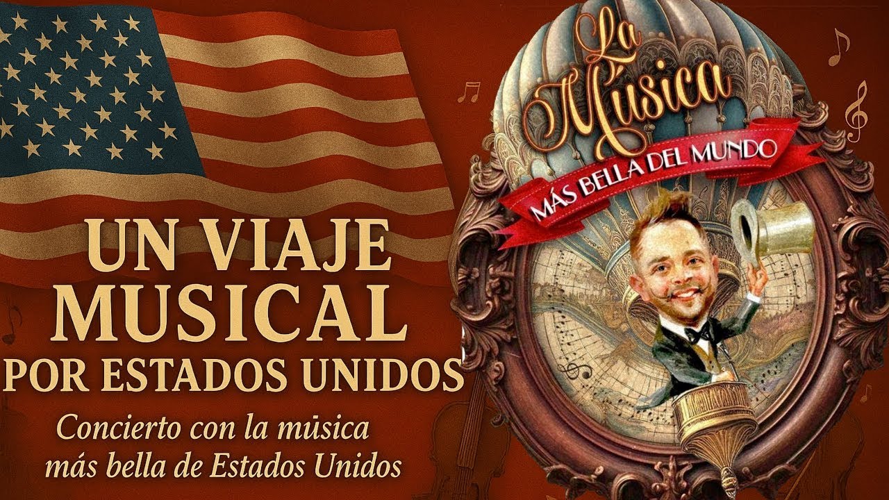 LA MÚSICA MÁS BELLA DEL MUNDO UN VIAJE MUSICAL ESTADOS UNIDOS  🇺🇸