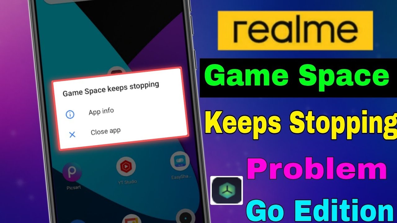 Realme C11 2021 Game Space Keeps Stopping Problem| Game Space Keeps Stopping Problem In Any Realme |