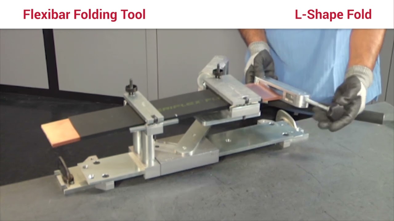 nVent ERIFLEX FLEXIBAR Folding Tool - L-Shape Fold