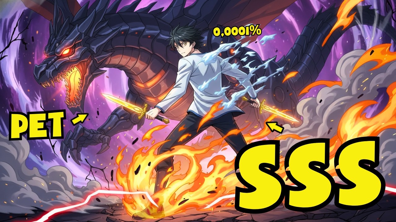 Caçador de Lixo Desperta Espírito Lendário da Água Sombria e Vira Rank SSS! - Manhwa recap