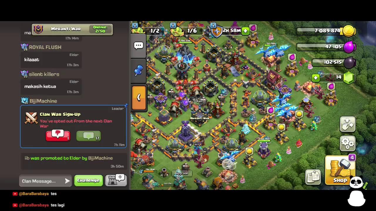Farming Santai TH 18
COC (Clash of Clans) Indonesia