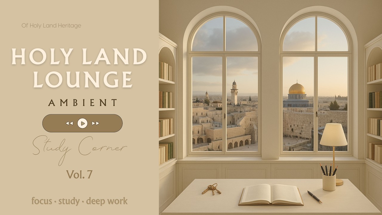 Holy Land Lounge &mdash; Study Corner Vol.7 | 1 Hour Ambient for Study, Focus & Deep Work