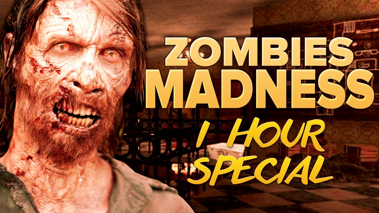 ZOMBIE MADNESS - 1 HOUR SPECIAL ★ Call of Duty Zombies Mod (Zombie Games)